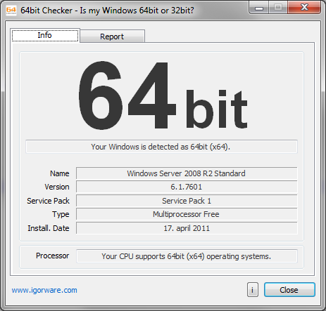 64bit Checker 1.5.0