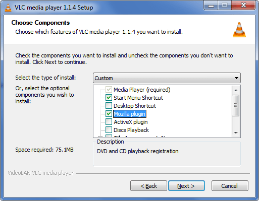 Vlc media player firefox plugin download windows 10